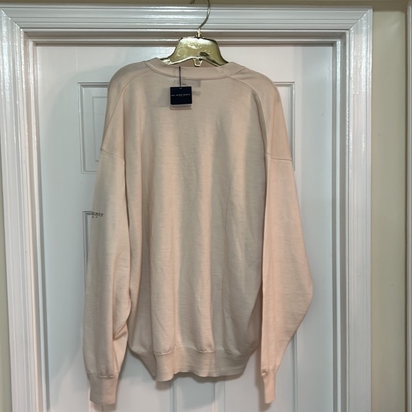 Burberry Extra Fine Merino Wool Golf Sweater Size L - Picture 11 of 11